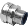 RS PRO Nickel Plated Brass Conduit Fitting 32 mm Nominal Size M32 IP67 Rating 214-9572
