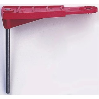Brady Red Lockout Glass Reinforced Nylon Valve and Hose Lockout Accessory UNIVERSAL BALL VALVE L/O LRG ARM ADAPTER