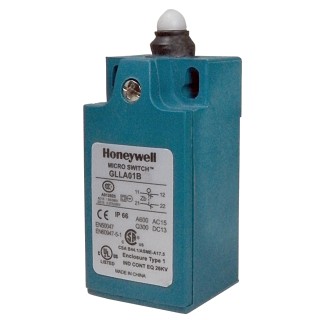 Honeywell Technologies GLL Series Plunger Limit Switch IP66 Plastic Housing 600V AC 1.2A 