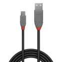 Lindy Electronics IC Socket USB Cable Male USB Type A to Male USB 2.0 Micro USB Type B Black 200mm 36730