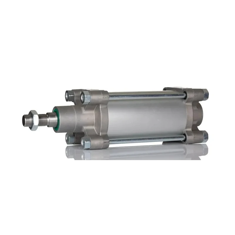 Norgren Double Acting Cylinder RA Series 80mm Bore, 100mm Stroke, Cushioned Aluminium Body RA/802080/M/100