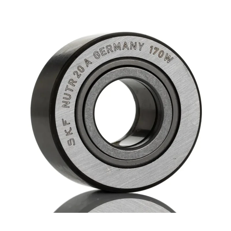 SKF Cylindrical Roller Bearing , 20 mm Inside Diameter, 47 mm Outside Diameter, 25 mm Race Width, Sealed, Limiting NUTR 20 A