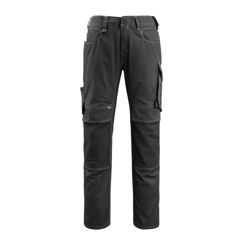 Mascot Workwear Mannheim Unisex Work Trousers Black 31 in Waist 82cm Leg 12779-442-09 82C46