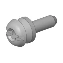 FCT from Molex 173112 Series Steel Latch Screw For Use With 4-40 UNC Standard Thread Size F62M099S245+S / 1731120059