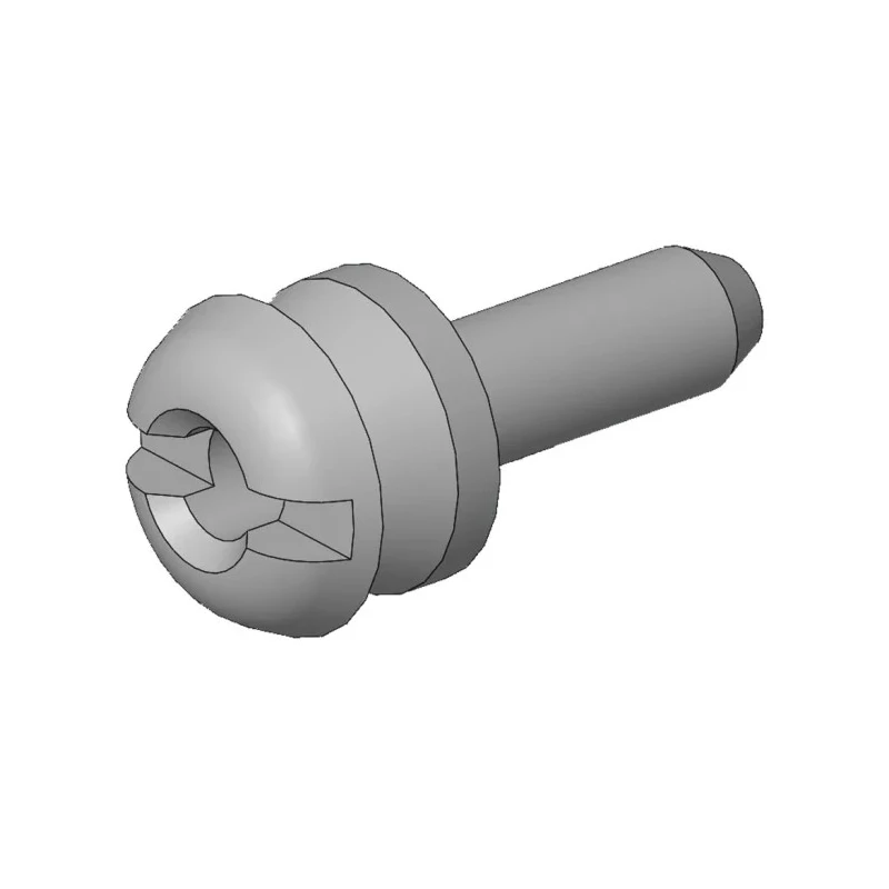 FCT from Molex 173112 Series Steel Latch Screw For Use With 4-40 UNC Standard Thread Size F62M099S245+S / 1731120059