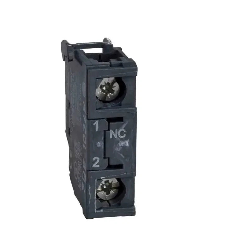 Schneider Electric Harmony Series Contact Block 600V 10A Screw Terminals 1 NC ZBE202