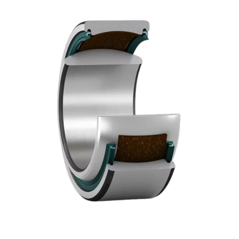 SKF Spherical Bearing 40mm Bore, 62mm Outside Diameter, 465 kN Axial Load, Steel Material GE 40 TXG3E-2LS