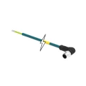 Brad from Molex Sensor Connectivity Cable Male 4 Way to Male 4 Way 2m Polyurethane Teal Jacket 1201088538