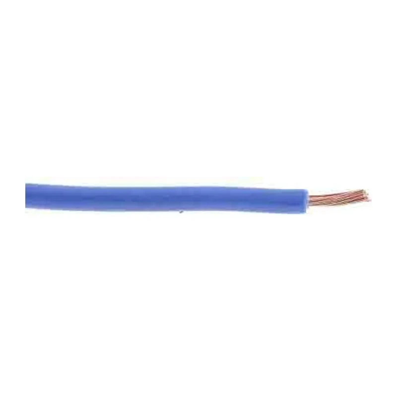 RS PRO Blue Hook Up Wire, 14 AWG, 50/0.25 mm Core Strands, 305 m Length, Polyvinyl Chloride Insulation, Flame 225-2155