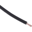 RS PRO Black Hook Up Wire 17 AWG 32/02 mm Core Strands 305 m Length Polyvinyl Chloride PVC 225-2149