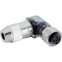 SICK Female 4 Way M12 to Unterminated Sensor Actuator Cable 24V Transparent Thermoplastic Polyurethane YI12U14-2550K4051A