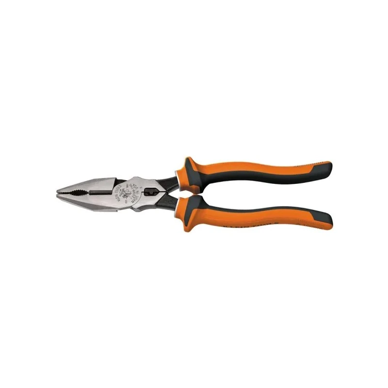 Klein Tools Insulated Combination Plier 222mm Overall, 1000V VDE Approved, Hardened Steel Jaw 45mm 12098EINS