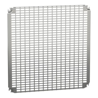 Schneider Electric Steel Zinc Plated Monobloc Perforated Mounting Plate 551mm W x 15mm L NSYMR66