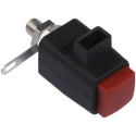 Schutzinger 3.1 mm Red Insulated Terminal Post, 300V Voltage, 16A Current Rating SDK801 RED