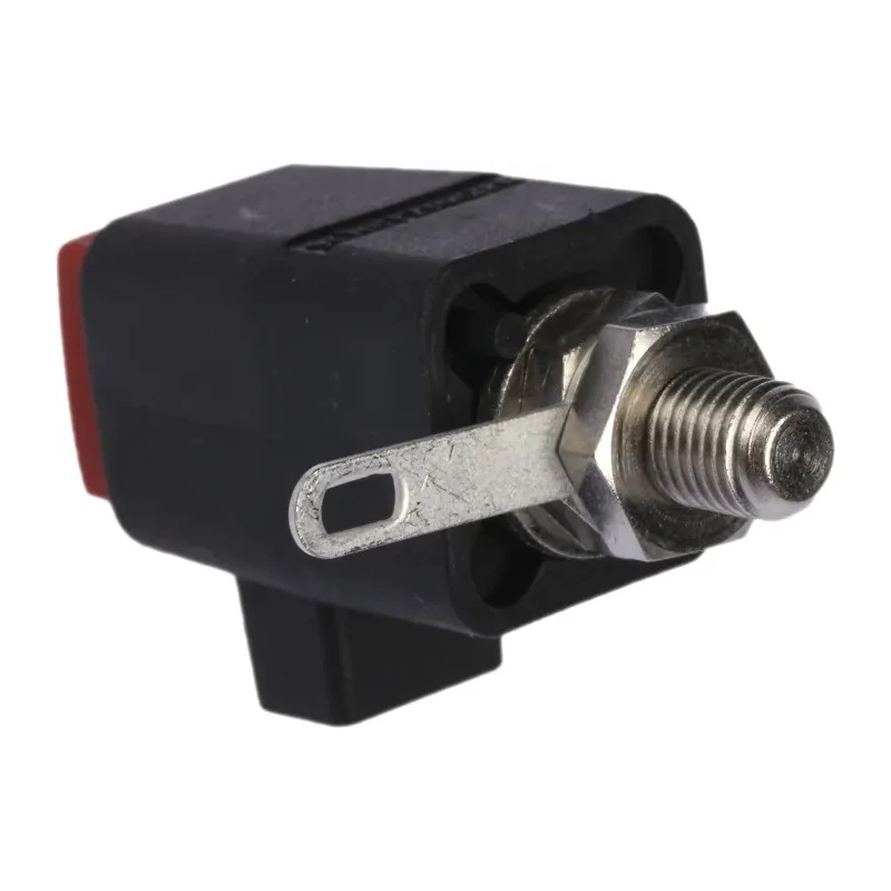 Schutzinger 3.1 mm Red Insulated Terminal Post, 300V Voltage, 16A Current Rating SDK801 RED