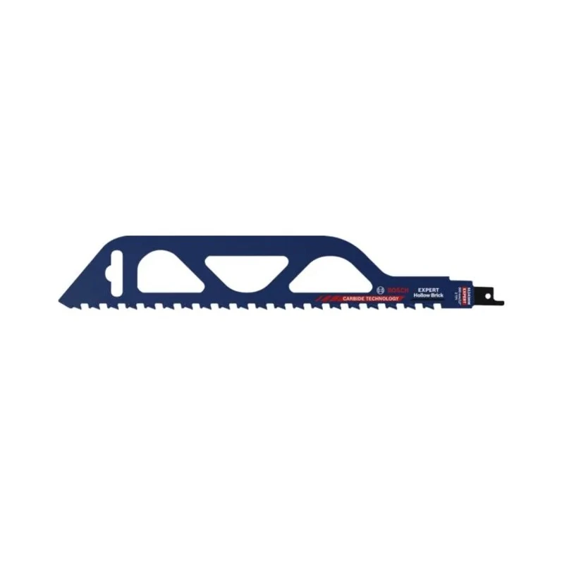 Bosch Reciprocating Saw Blade 1-Piece 250 mm Carbide for Hollow Bricks 2 Teeth Per Inch 2608900417