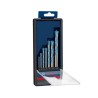 Bosch 4-Piece Twist Drill Bit Set for Multi-Material 5.5 mm Min, 8 mm Max, Carbide Tip 2608902369