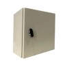 RS PRO Steel Wall Box, IP66, 300 mm x 200 mm x 150 mm, Grey, Single Lock System IP66