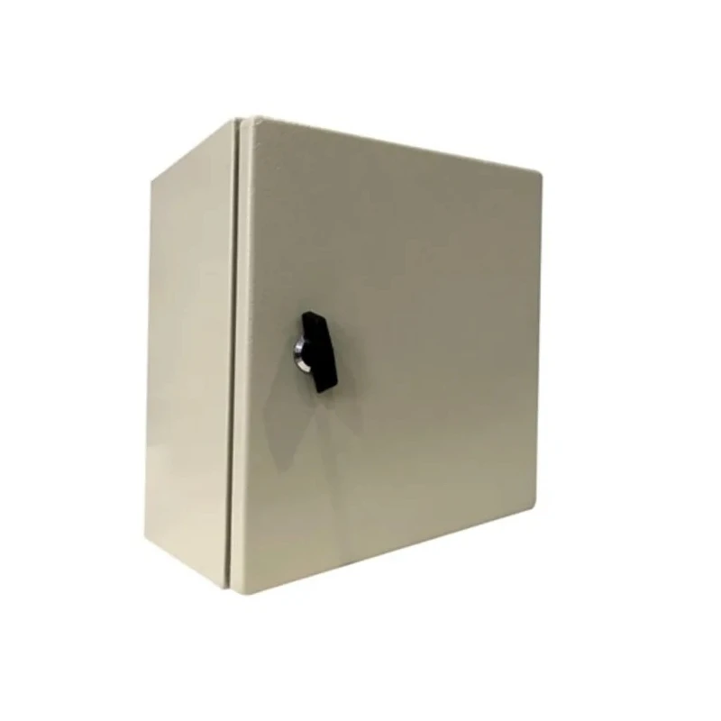 RS PRO Steel Wall Box IP66, Zinc-Coated Steel, Grey, 300 mm x 300 mm x 150 mm IP66