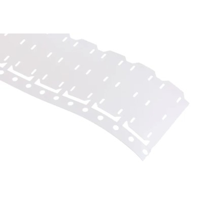 TE Connectivity White White Print Cable Labels 50.8 mm Width Polyolefin Material CM-SCE-1/2-6H-9