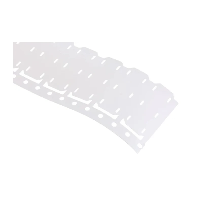 TE Connectivity White White Print Cable Labels 50.8 mm Width Polyolefin Material CM-SCE-1/2-6H-9