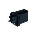 Ansmann AC/DC Adapter USB 2 Output, UK Plug, 12 W, 5V DC, 2.4A Output, Regulated 1001-0105-520