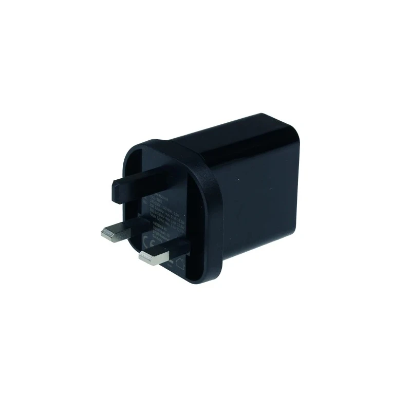Ansmann AC/DC Adapter USB 2 Output, UK Plug, 12 W, 5V DC, 2.4A Output, Regulated 1001-0105-520