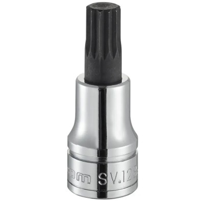 Facom 1/2 in Drive 12 mm Bit Square Socket, 60 mm Overall Length SV.12B
