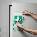 Durable Wall-Mount Frame White Green A4, 323 mm Height, 236 mm Width 4945131