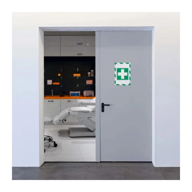 Durable Wall-Mount Frame White Green A4, 323 mm Height, 236 mm Width 4945131