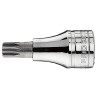Facom 1/2 in Drive 16 mm Bit Square Socket, Bright Chrome with Phosphate Finish, Chrome Vanadium Steel, 60mm Overall SV.16B