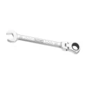 Facom Combination Ratchet Spanner Satin Chrome, 137mm Overall 3/4 in 467F.3/4