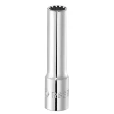 Facom 1/4 in Drive 5/16 in Spline Square Socket Chrome Vanadium Steel, 50mm Overall Length R.10SEL