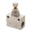 RS PRO Pneumatic Flow Regulator Flow Controller Threaded 1/4 in Female Inlet Port 235-1236
