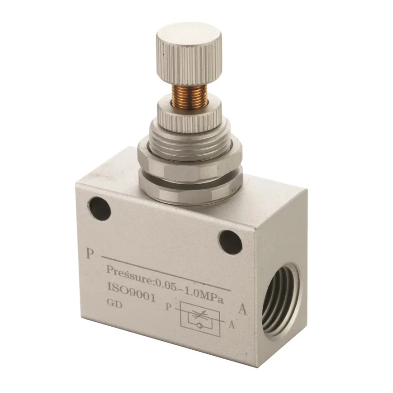 RS PRO Pneumatic Flow Regulator Flow Controller Threaded 1/4 in Female Inlet Port 235-1236