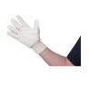 Liscombe White Cotton Work Gloves Size 9 Drill Cotton Coating 699L