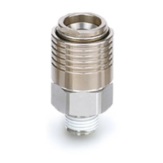 SMC Stainless Steel Pneumatic Quick Connect Coupling R 1/2 in Male Male R Straight Fitting KKA6S-04M