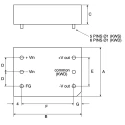 TDK-Lambda Switching Power Supply 2 Output 12V, 15W, 85-265V AC Input, PCB Mount KWD15-1212