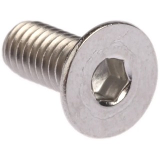 RS PRO Plain Stainless Steel Hex Socket Countersunk Screw, Hex Socket, M4 x 10 mm 232-8388