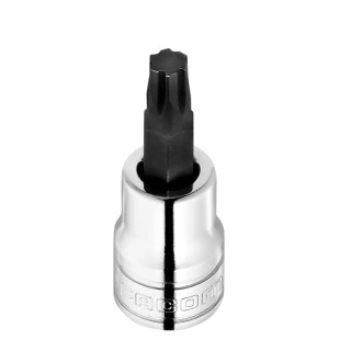 Facom Socket 3/8 in Drive 6 mm Hexagon Square, Bright Chrome Finish, 47.5mm Overall Length JTM.6GRP
