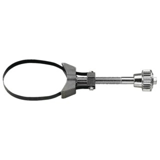 Facom 105 - 145 mm Jaw Capacity Oil Filter Wrench, 300mm Overall Length, Metal Handle U.46PL
