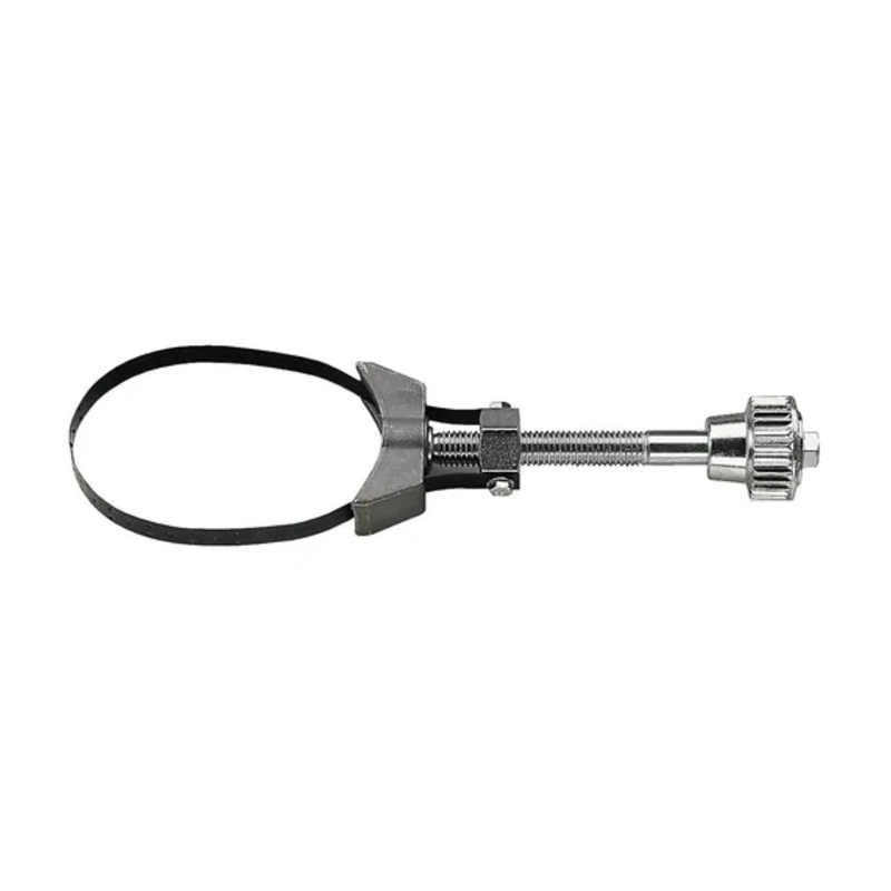 Facom 105 - 145 mm Jaw Capacity Oil Filter Wrench, 300mm Overall Length, Metal Handle U.46PL