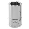 Facom 1/4 in Drive 10 mm Standard Square Chrome Vanadium Steel Socket R.10