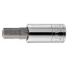 Facom 1/4 in Drive 2.5 mm R 245 Square Socket Chrome Vanadium Steel 37mm Overall Length RT.2.5