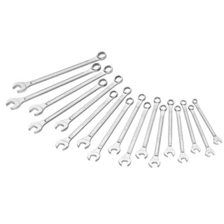 Facom 17-Piece Metric Long-Reach Combination Spanner Set 19 to 42 mm 40LA.JE17