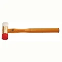 Facom Nylon Mallet Replaceable Face 620 g Steel Head Diameter 40mm Wood Handle 208A.40CCA