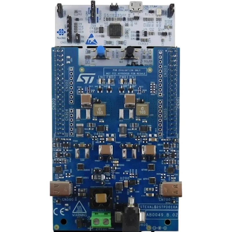 STMicroelectronics USB Type C Power Delivery Evaluation Board for NUCLEO-G071RB STM32 STEVAL-2STPD01