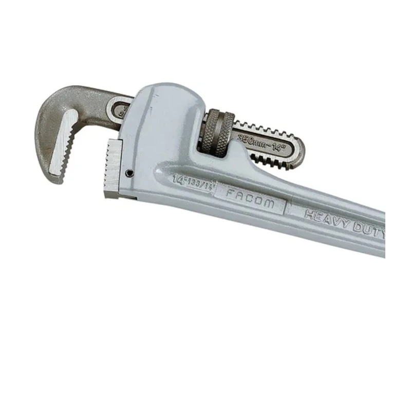 Facom 90 mm Jaw Capacity Pipe Wrench 600 mm Overall Metal Handle 133A.24