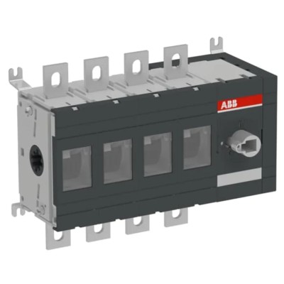 ABB 4-Pole Screw Switch Disconnector 1000V Operational Voltage IP00 OT Series 