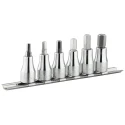 Facom 6-Piece 3/8 in Hexagon Socket Set Chrome Vanadium Steel JT.40